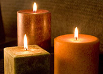 Candle pillars