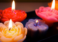 Shaped candles